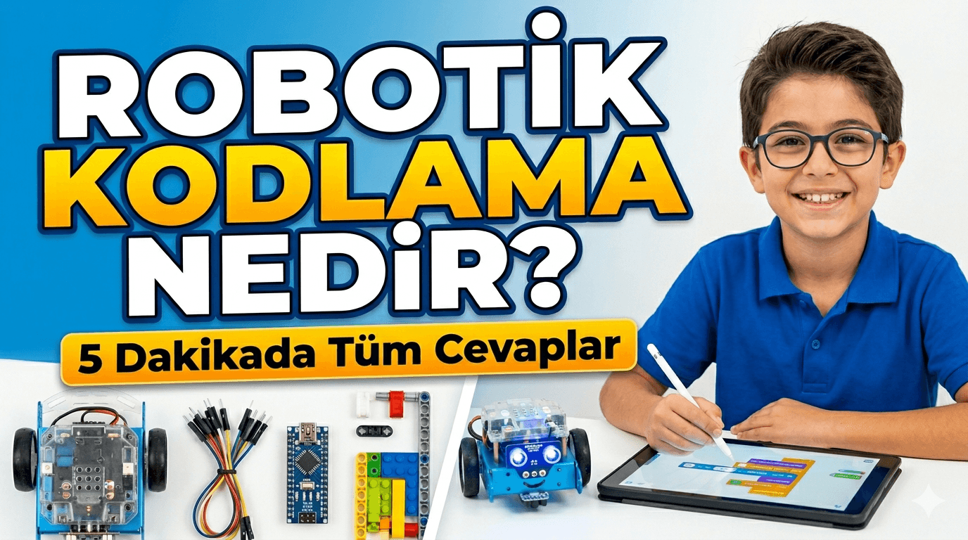 Robotik Kodlama Nedir? 5 Dakikada Tüm Cevaplar