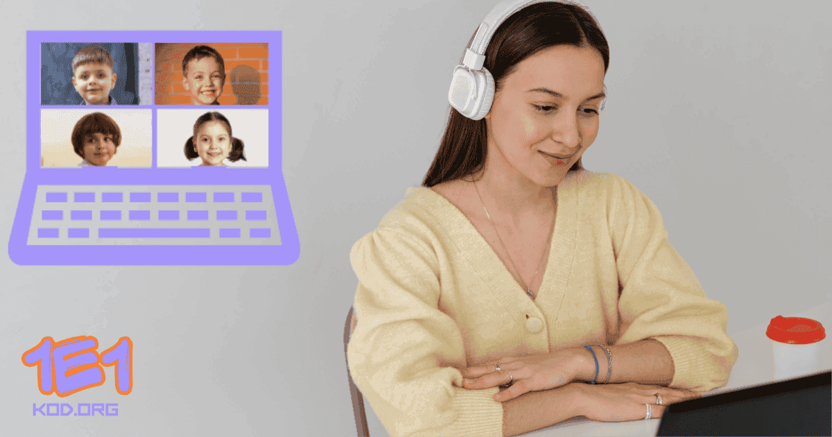 Çocuklar için birebir online kodlama dersi - 1e1kod platformu